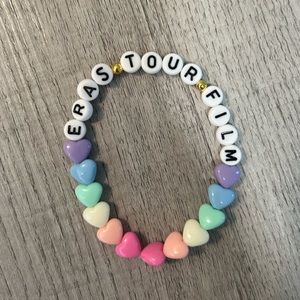 Taylor swift eras tour film beaded friendship bracelet